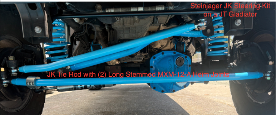 Jeep Gladiator Steering Upgrade | DOM Tubing & Heim Joint Kit